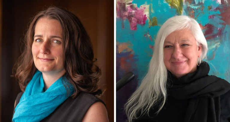 Head shots of Kathleen Manion (left) and Shelley Jones (right)