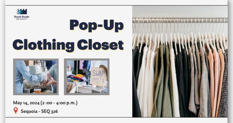 Pop-Up Clothing Closet 