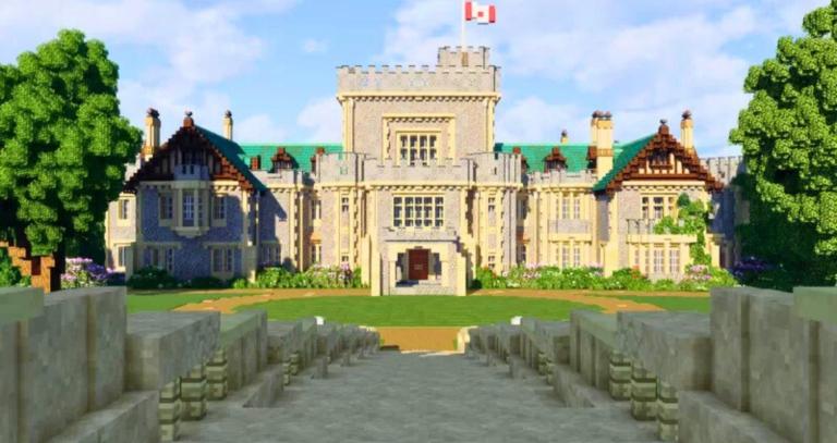 Hatley Castle Minecraft 