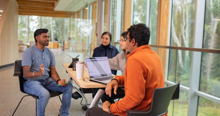 Student working together