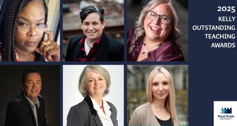 Photos of each of the 2025 Kelly Outstanding Teaching Award winners.