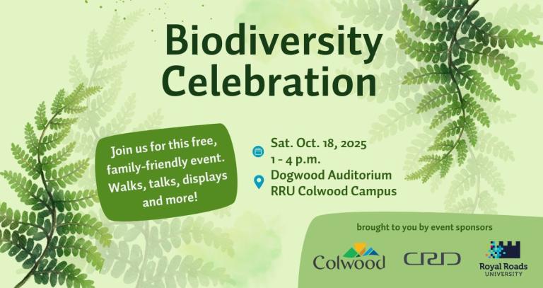 Biodiversity Celebration! Awash in green with ferns.