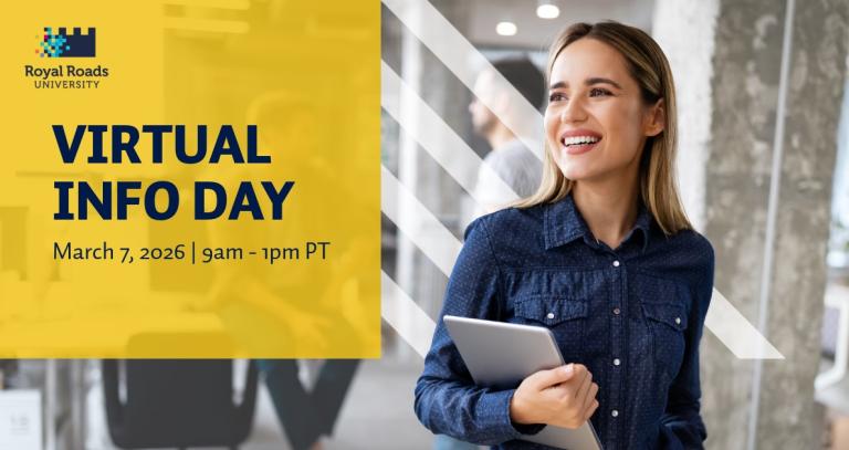 Woman holding laptop