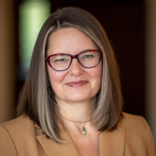 Portrait of Catherine Etmanski at Royal Roads University