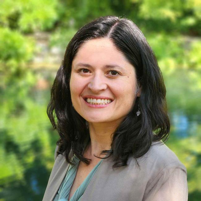 Portrait of Cecilia Campero at Royal Roads University