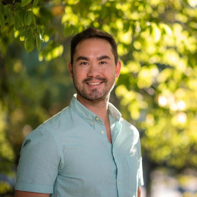 Portrait of Colin Dring at RRU