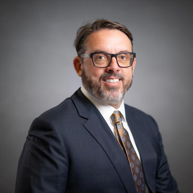 Portrait of Geoff Archer at Royal Roads University