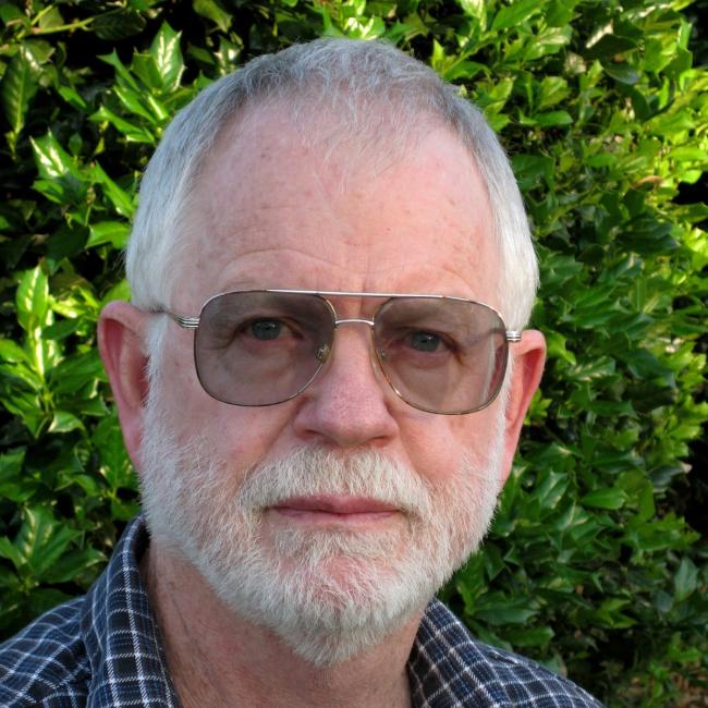 Bob Kull - man with beard and glasses