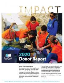 Cover of Impact: 2020 Donor Report