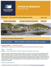 Page 1 of the research ebulletin, with branded header, decorative image, and text.