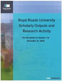 Coloured page with the RRU logo top left, and text in the centre.
