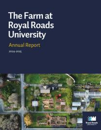 The Farm at RRU 2024-25 Annual Report cover photo
