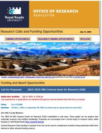 Cover page for the July 11th ebulletin