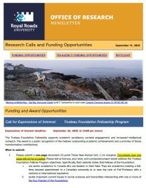 Page 1 of the research ebulletin with branded header, decorative image, and text.