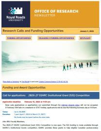 Page 1 of the research ebulletin, featuring a branded header, decorative image, and text.